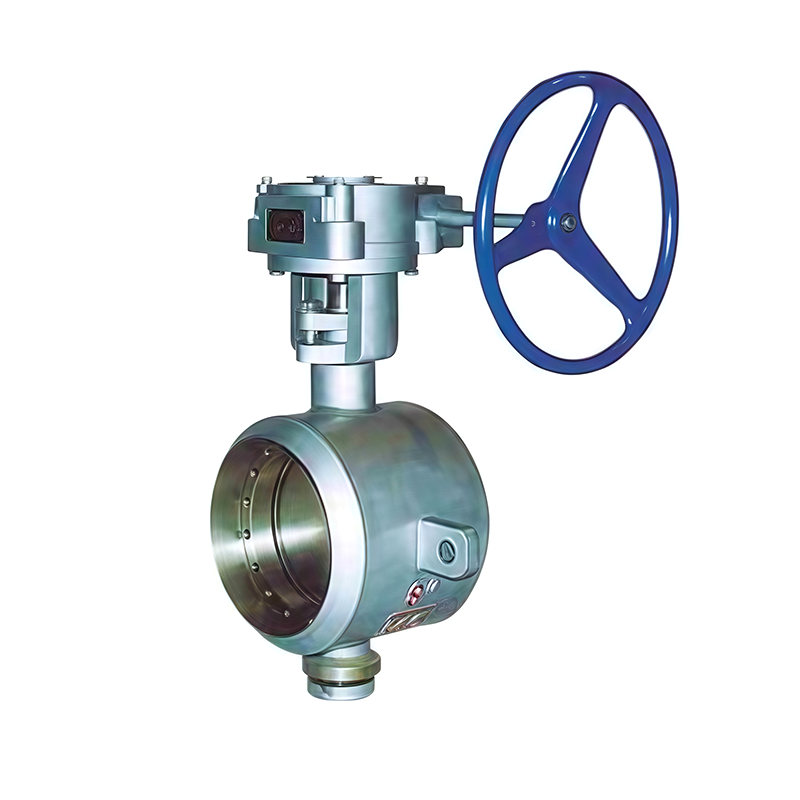 Three Eccentric Butt Welding Butterfly Valve